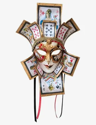 Venetian Mask Fraudis Jolly Made In Venice Italy! • $209.99