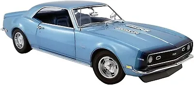 1968 Chevrolet Camaro Ss  Unicorn  Blue W/d88 Stripes 1:18 Diecast Acme A1805717 • $149.95