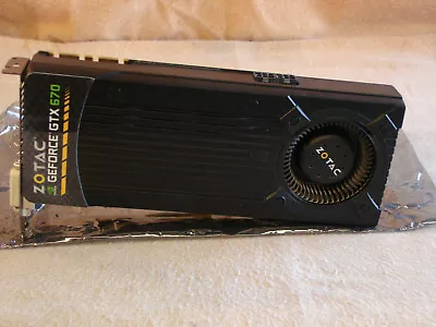 Zotac NVidia GeForce GTX 670 2GB HDMI Display Port 1 DVI-D 1 DVI-I Pci-e • $30