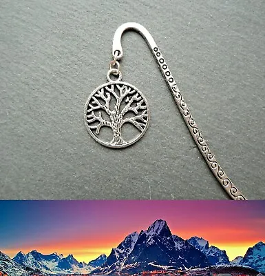 White Tree Of Gondor Lord Of The Rings Bookmark LoR Ringer Silver Birthday Gift • £9.99