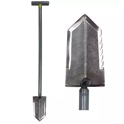 KeepRepel Lesche T- Handle 36  Heavy Duty Metal Detector Shovel W/Serrated...  • $127.04