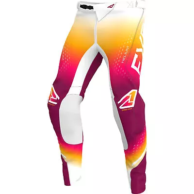 FXR Helium MX Pants Sangria 4-Way Stretch Lightweight Durable Breathable • $184.95