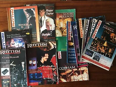 £4.99 • Buy RHYTHM - Magazine For Drummers - Vintage - 1985-1987