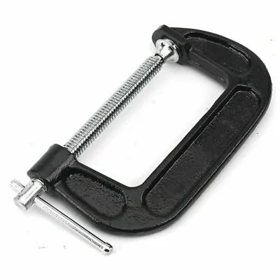 2 3 4 5 6 Inch C Clamp Iron Body & Plated Steel Screw G-Clamp NEW • $16.99