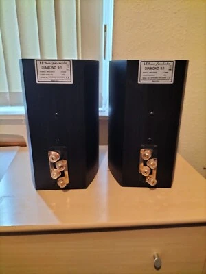 £56 • Buy Wharfedale Diamond 9.1 Stereo Speakers Pair - Black. Pristine Condition.