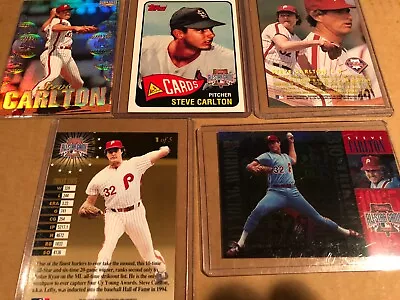 1996 MLB All Star Game FanFest  Steve Carlton  Complete Set Of 5 Cards MINT • $24