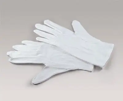 Kaiser 6365 White Cotton Gloves Large  Film Handling Darkroom Gloves One Pair • £5.50