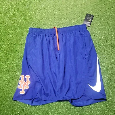 Men's Nike New York Mets Authentic Collection Dri Fit Baseball Shorts XL New • $27.99