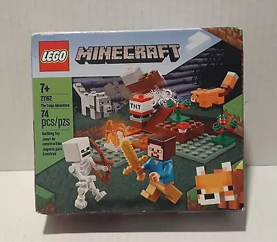 Lego Minecraft Taiga Adventure 21162 NIB • $14.99