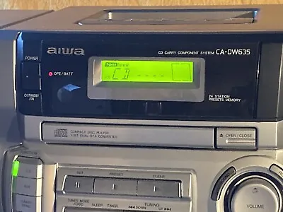 Aiwa Stereo System Vintage 1999 CA-DW635 • $110