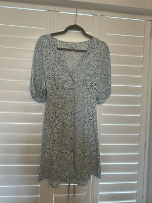 £0.99 • Buy Miss Selfridge Size 16 Pretty Floral Mini/midi Dress