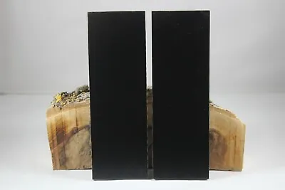 2 Pcs Of .312  Black G-10 Knife Handle Material Blank Scales G10 6  X 2  • $12