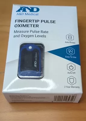 A&D Medical UP-200 Pulse Oximeter  Blood Oxygen Heart Monitor • £16