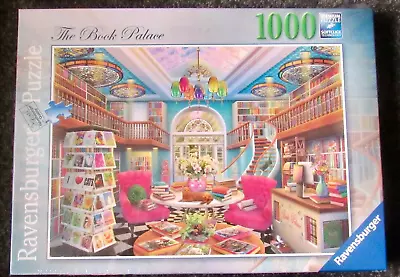 RAVENSBURGER ~ THE BOOK PALACE ~ 1000 Pc Puzzle - 2022 - NEW Sealed 169597 • $19.95