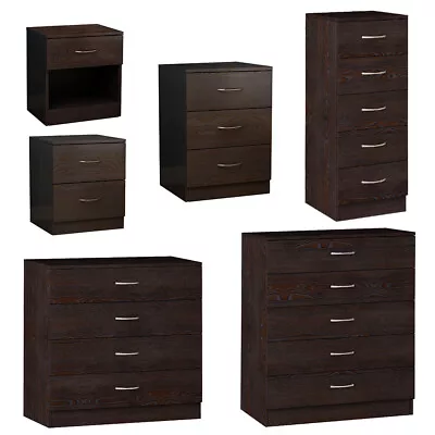 Modern Chest Of Drawers Bedside Cabinet Nightstand 1 2 3 4 5 Drawer Bedroom • £29.95