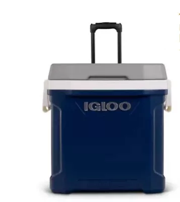 Igloo Maxcold Latitude 62 Roller 58L Wheeled Ice Cool Box - Grey (2622043) • £75