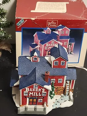 Vintage Lemax Baker's Mill Lighted House 75240 Box Excellent Vtg Condition  • $25.48
