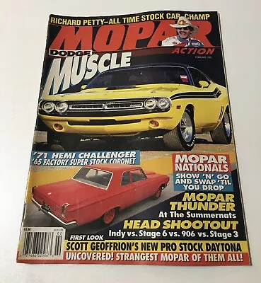 Mopar Action February 1993 Magazine Back Issue • $6.47