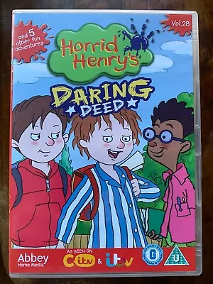 Horrid Henry Daring Deed DVD British Children's Cartoon TV Series • £5