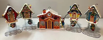 🔥vtg 1993 Mr. Christmas Holiday Innovation Disney Mickey's Clock Shop No Box • $100