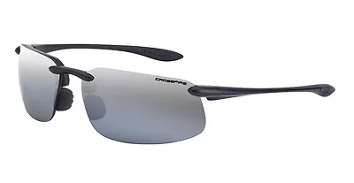 Crossfire Safety Glasses ES4 2123 Silver Mirror Lens Motorcycle Sunglasses • $8.50