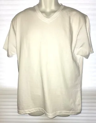 $8.99 • Buy Premium Men's Plain Blank V-neck T Shirt Short Sleeve Tee Lot Galaxy Brand USA