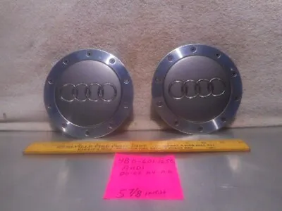 4B0 601 165 C 00 01 02 Audi A4/S4 5 7/8 Inch Center Caps Set Of 2 • $50