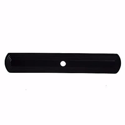 GlideRite 6  Rounded Rectangle Cabinet Knob Backplate Matte Black - 1079-MB-1 • $4.29
