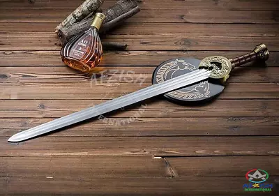 Custom Handmade 1095 Steel Viking Sword Master Sword Battle Ready Sword • $115