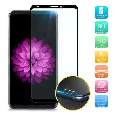 $7.22 • Buy For LG V30 V20 3D Curved Full Screen Coverage Tempered Glass Screen Protector BF