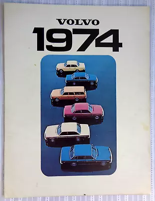 1974 VOLVO Sales Brochure - 164E 142 144 145 144GL • $7.95