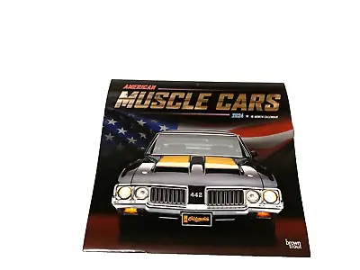 2024 American Muscle Cars 16 Months Nth Calendar - “Brown Trout” • $14.95