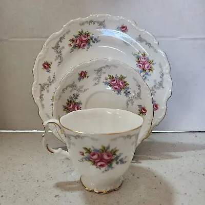 £39.32 • Buy Tranquility Royal Albert Bone China Teacup And Saucer W/ Dessert Plate