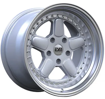 ESM 005R Silver 17x8.5 17x10 BMW 5x120 BMW E36 M3 318ti 318i 325i Z3 Z4 • $950