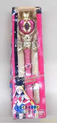 Tested SAILOR MOON S Spiral Heart Moon Stick Wand Rod Vintage Rare Bandai 1994 • £164.69