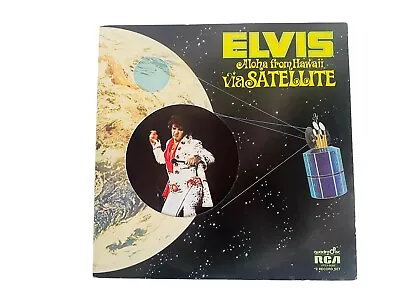 ELVIS PRESLEY Vinyl Double Lp ALOHA From HAWAII Via Satellite RCA Quadradisc • $19.95