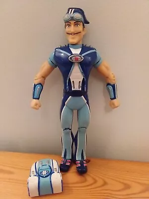 Lazy Town Sportacus Talking Articulated Figure Toy 21 Cm • £12.50