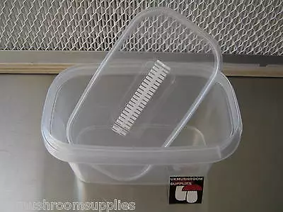 Mushroom/orchid Culture Flask Filter Container (PF Tek) 5 Pack - Autoclave Safe • £19.99