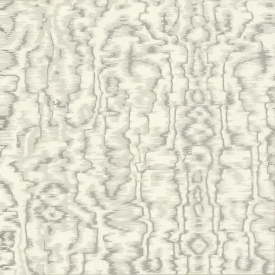 1602-105-04 - Avington Moire Silk Fabric Effect Gold Metallic 1838 Wallpaper • $135.83