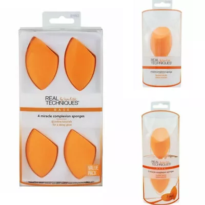 Real Techniques Complexion Sponge Makeup Powder Foundation Blender Puff Brush  • £4.79