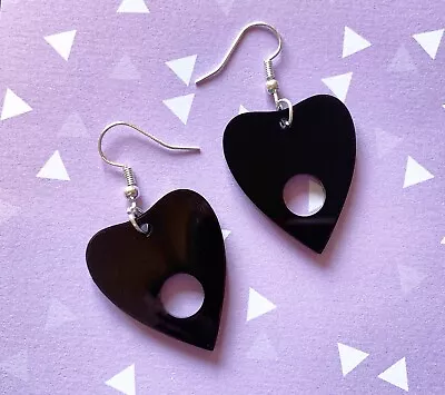 Planchette Earrings Laser Cut Acrylic Earrings Stocking Stuffers Gift Ideas • $9.95