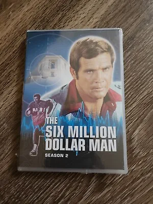 The Six Million Dollar Man Season 2 DVD Lee Majors Steve Austin 6 Disc Set  • $12.99