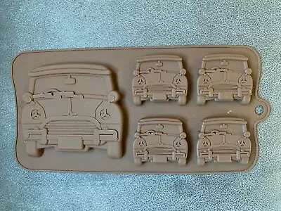 Barely Used Silicon Chocolate Mould That Make One Large And Six Small Mini Cars. • £5.95