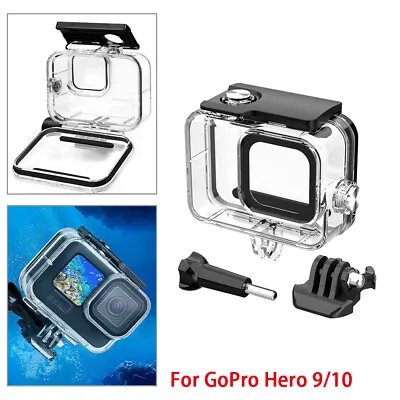 For GoPro Hero 9 10 Waterproof Protective Housing Case Diving Camera Accessories • $17.99