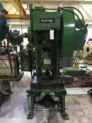 45 Ton SB Johnson 45-FW-AC  Used Mechanical Metal Stamping Gap Frame Press For • $4950