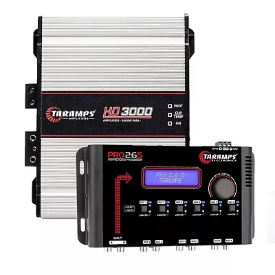 Taramps HD 3000 1 Ohm Amplifier HD3000 3K PRO 2.6S  - 3 Day Delivery • $289