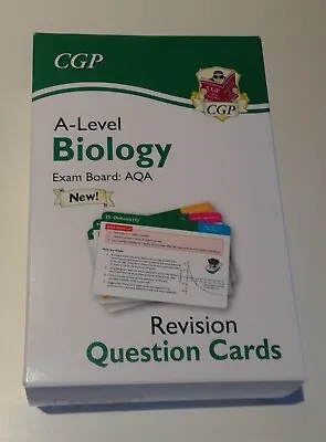 New A-Level Biology AQA Revision Question Cards: Perfect For Exams - CGP Books • £10.99