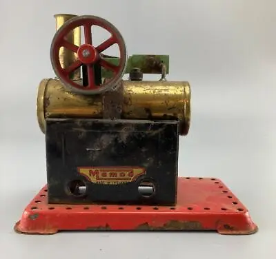 Mamod Model Steam Stationary Engine Untested No Burner Tray Needing Some Tlc • £45.77