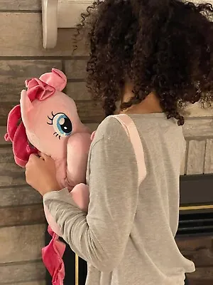 My Little Pony Pinkie Pie Hug Me Deluxe Plush Backpack Knapsack • $36.58