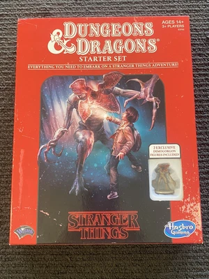 $59.95 • Buy Dungeons & Dragons E3702 Stranger Things Netflix Game Starter Pack - Never Used